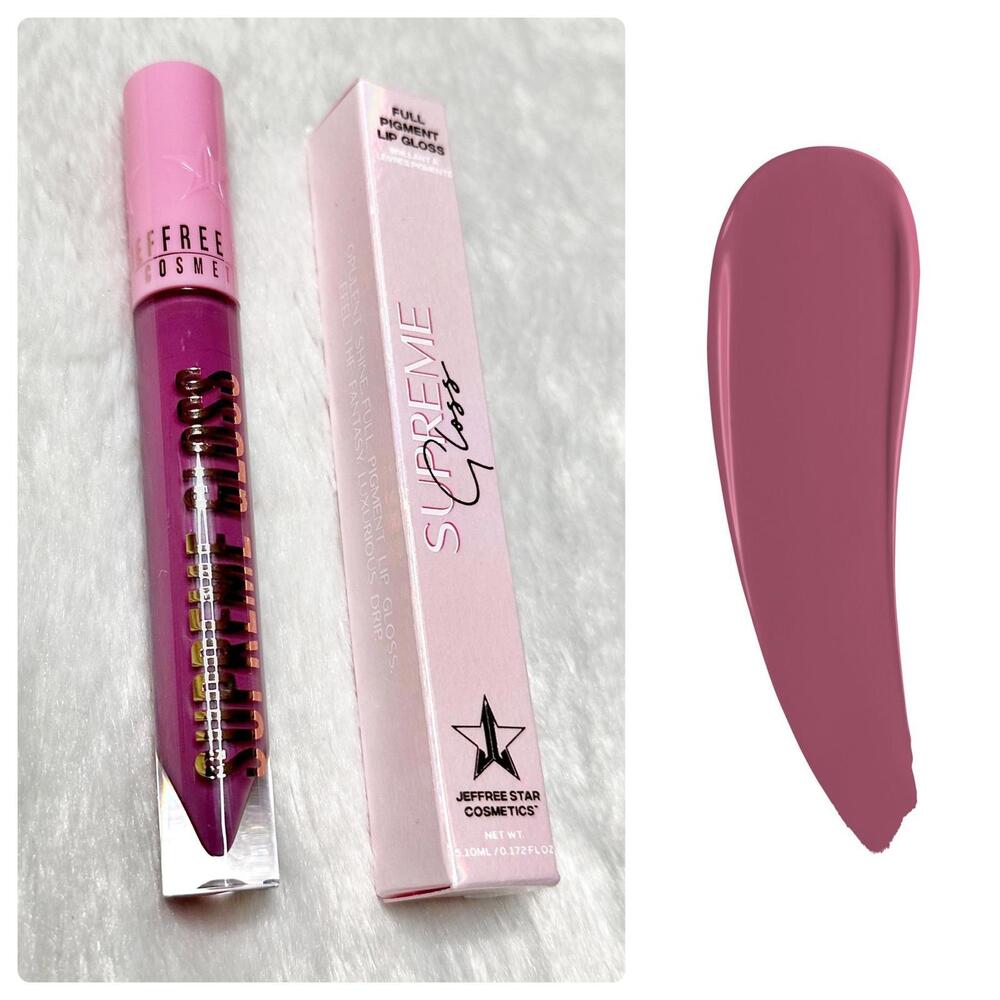 NIB Jeffree Star Supreme Full Pigment Lip Gloss Improper Full Size 5.10ml